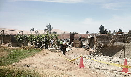 diligencias. Víctimas estaban dentro de su rústica vivienda. diligencias. Víctimas estaban dentro de su rústica vivienda.