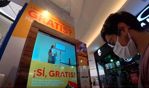 YouTube viral: ¿Sabías que en Lima exista una máquina que regala snacks?