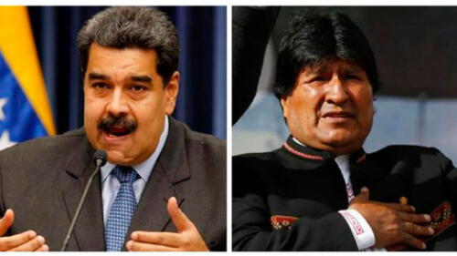 Morales fue uno de los aliados más cercanos a Maduro