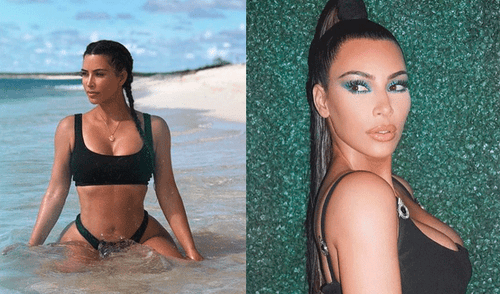 Kim Kardashian posa con sexy look y presume ser una "barbie del futuro" [FOTO]