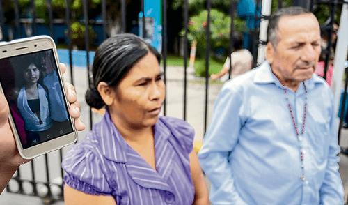Padres de Eyvi Ágreda: “Nunca perdonaremos al atacante de nuestra hija” Padres de Eyvi Ágreda: “Nunca perdonaremos al atacante de nuestra hija”