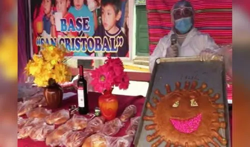 Junín: Pan de coronavirus