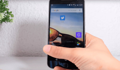 smartphone: video como fondo de pantalla