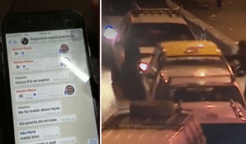 Ladrones coordinaban hurtos a través de grupo de WhatsApp. Foto: Capturas