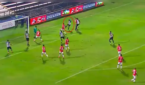 Alianza Lima vs Unión Comercio: Hansell Riojas puso el 1-0 tras error de la zaga rival | VIDEO 