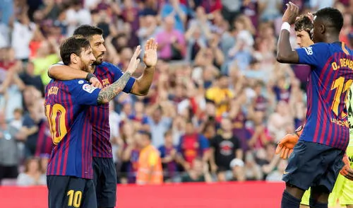 El poderío de Barcelona en la Liga Santander