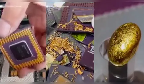 Facebook: revelan método para extraer oro de computadoras antiguas y miles quedan sorprendidos [VIDEO]