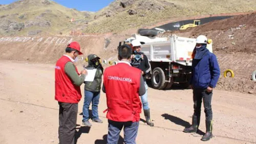 Auditores realizaron una visita de inspección a la celda transitoria de residuos sólidos.