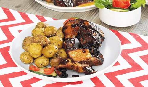 Receta de chancho y pollo al cilindro.