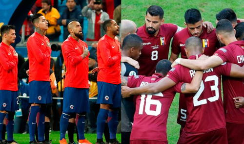 Venezuela y Chile chocarán por la fecha cuatro de las Clasificatorias a Qatar 2022. Foto: EFE