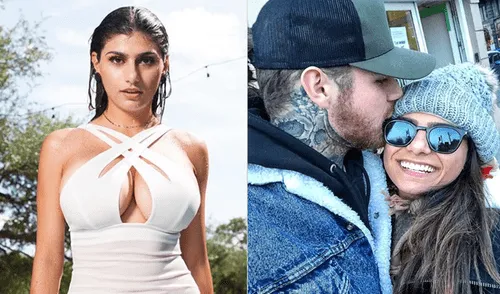 Instagram: Mia Khalifa y su novio toman la red con sexy foto "al natural"