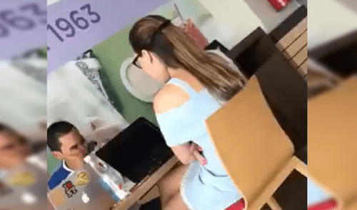 Facebook Viral: Captan a mujer haciendo tocamientos íntimos a un joven [VIDEO]