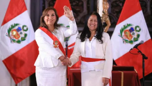 Albina Ruiz es la primera titular del Ministerio del Ambiente de la era Boluarte. Foto: Presidencia Albina Ruiz es la primera titular del Ministerio del Ambiente de la era Boluarte. Foto: Presidencia