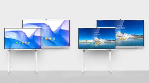 La nueva serie consta de tres modelos principales, IdeaHub S, Pro y Enterprise, todos disponibles en modelos de 65 y 86 pulgadas. (Fotos: Huawei) Huawei Perú lanza IdeaHub, su nueva solución de colaboración inteligente