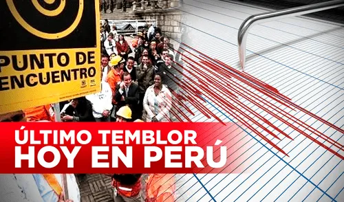 Sismo de hoy en Perú IGP 2022