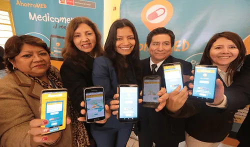 El Minsa lanza una  App  "Ahorro MED 2.0", permite conocer los precios más bajos de los medicamentos en todo el país