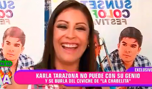 Karla Tarazona se burla de Isabel Acevedo por preparar ceviche con familia de Christian Domínguez [VIDEO]