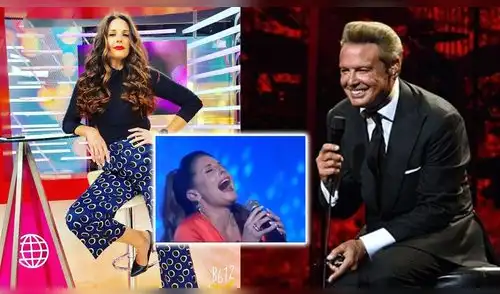 ¿Rebeca Escribens usó 'play back' durante show en la preventa de América TV ? [VIDEO]