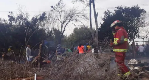 Incendio en Tacna consumió 15 mil kilos de aceituna procesada.