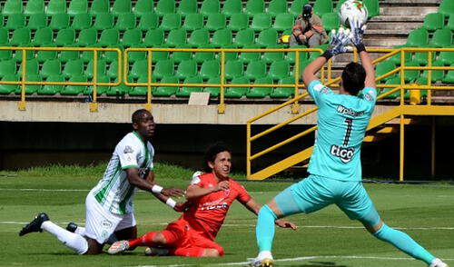 Atlético Nacional no pudo con Patriotas y cayó de visita por la Liga BetPlay 2020. Foto: Dimayor Resultado Patriotas vs Atlético Nacional Liga BetPlay 2020