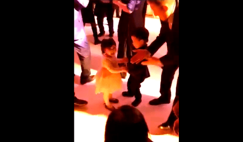 Vía Facebook: niño tiene una agresiva acción cuando le quitaron su pareja de baile [VIDEO]