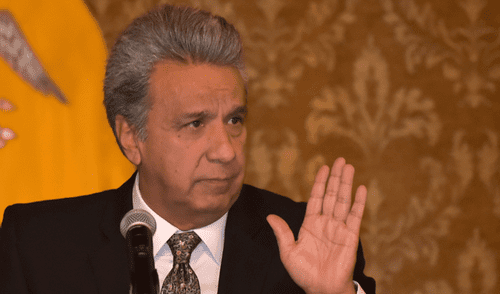 Lenín Moreno se defendió contra críticas de Rafael Correa 