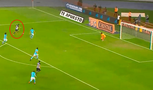 Sporting Cristal vs Alianza Lima: error en salida de Cazulo terminó en el 2-0 de Mario Velarde [VIDEO]