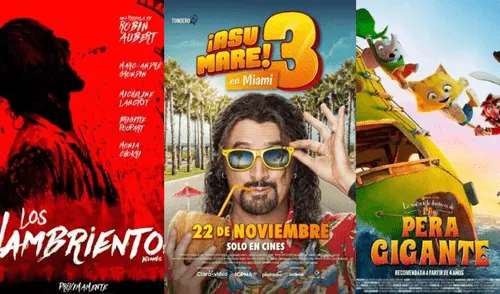 Cartelera: Películas estreno para esta semana en el cine [TRÁILERS]