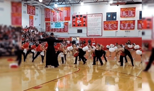 Alumnas de instituto católico bailan canción de “Star Wars” y el final sorprende en redes [VIDEO]