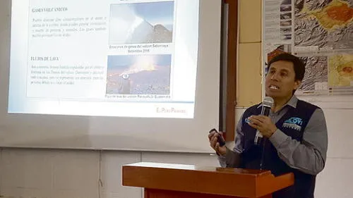Erupción de Ticsani en Moquegua dejaría sin agua a moqueguanos Erupción de Ticsani en Moquegua dejaría sin agua a moqueguanos