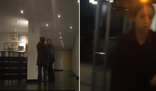 Racismo. Mujer insultó a conserje de condominio en Surco. Foto: Captura de video/ Facebook