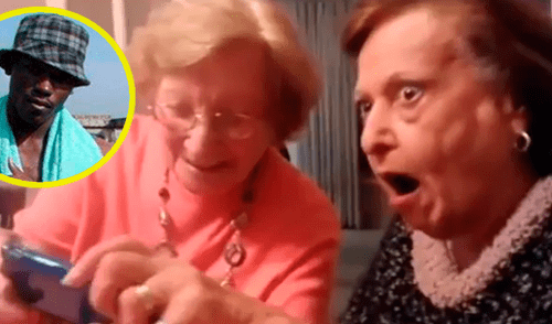 Vía Facebook: ancianas vieron imagen del 'negro' de WhatsApp y tuvieron insólita reacción [VIDEO]