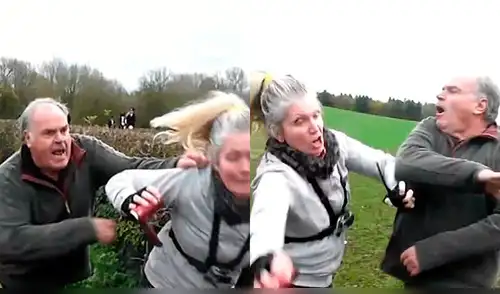 Facebook: Cazador agrede brutalmente a defensora de los animales [VIDEO]