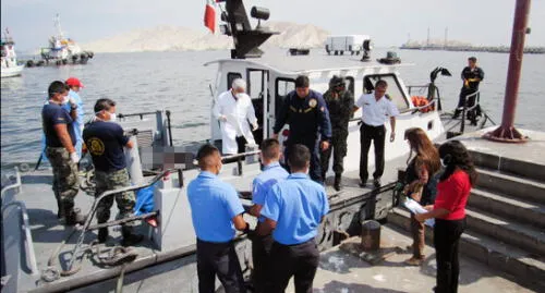 Rescatan dos cuerpos más de los pescadores desaparecidos en el mar de Coishco Rescatan dos cuerpos más de los pescadores desaparecidos en el mar de Coishco