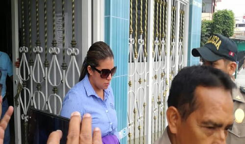 Mujer que permitió fuga de Hinostroza se entrega a la justicia
