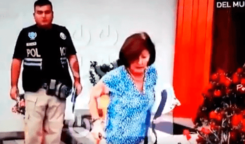 Jaime Yoshiyama: Esposa quiso llevarse un CPU y USB Jaime Yoshiyama: Esposa quiso llevarse un CPU y USB