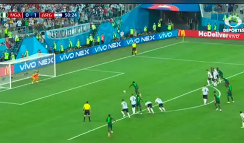 Argentina vs Nigeria: Moses decretó el 1-1 desde el punto penal | VIDEO Argentina vs Nigeria: Moses decretó el 1-1 desde el punto penal | VIDEO
