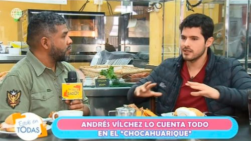 Andrés Vilchez en "Estás en todas"