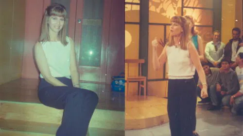 Inés Hormazábal en el programa "Contacto femenino" (1998) Inés Hormazábal en el programa "Contacto femenino" (1998)