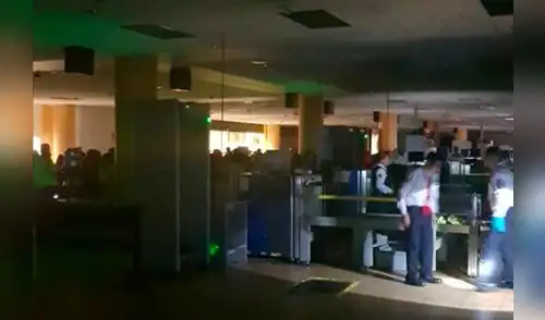 Apagón en el Jorge Chávez sorprendió a pasajeros