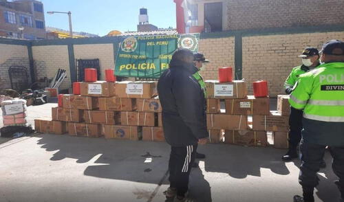 Policía incauta 30.000 dólares en mercadería de contrabando en Puno
