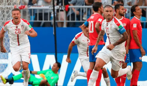 Costa Rica vs Serbia: 'Ticos' perdieron 1-0 en Rusia 2018 | Resumen