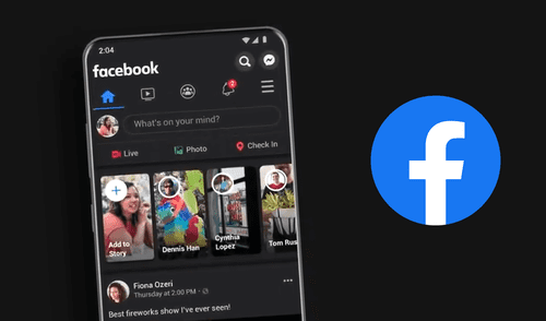 Facebook: el modo oscuro llega a la aplicación móvil