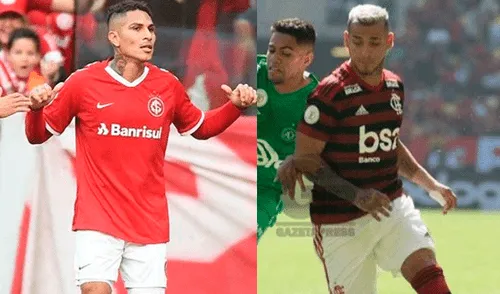 Paolo Guerrero y Miguel Trauco juntos en el equipo ideal del Brasileirao [FOTOS]
