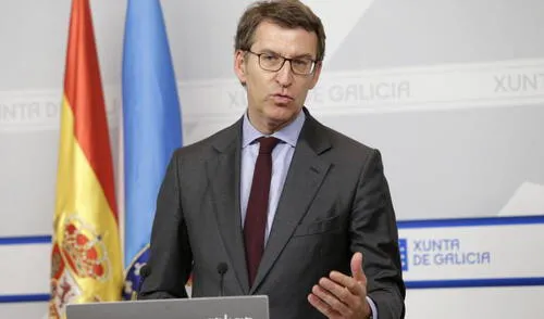 Presidente de Galicia, Alberto Núñez Feijóo, a favor de la prórroga del estado de alarma. (Foto: Cadena Ser) Alberto Núñez Feijóo