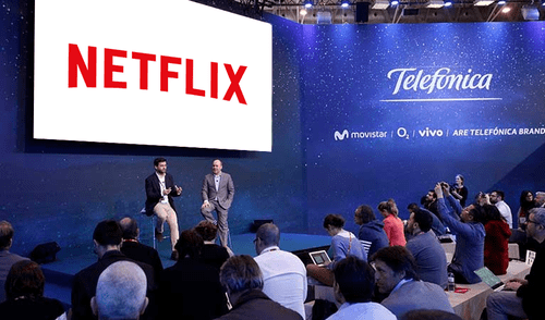 Telefónica anuncia que integrará Netflix a sus plataformas de TV y video