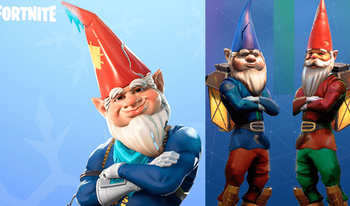Fortnite: usuario afirma que el nuevo traje de gnomo fue inspirado por su concepto [FOTOS]