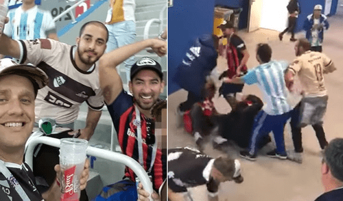Rusia 2018: identifican y sancionan a hinchas argentinos que golpearon a croatas [VIDEO]