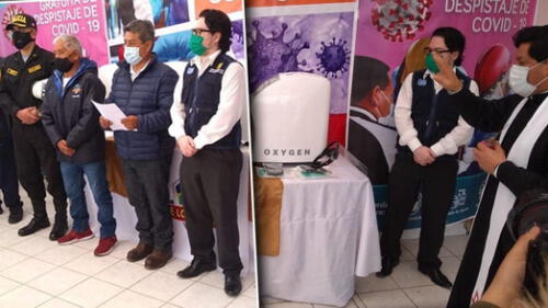 Entregan donación a Mala | Créditos: difusión Coronavirus en Perú