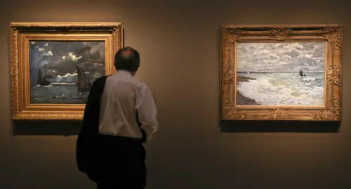 Monet y Boudinen duelo de pintores Monet y Boudinen duelo de pintores